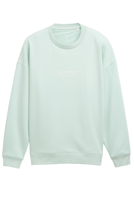 Tom Tailor relaxed printed crewneck sweat